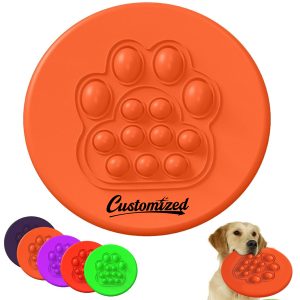 Customizable Durable Dog Flying Disc Pet Toy
