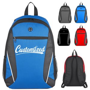 Versatile Laptop School Backpack with Headphone Jack