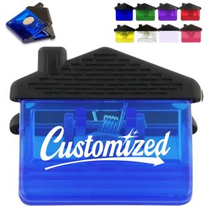 House Shaped Magnetic Memo Holder Snacks Refrigerator Clips