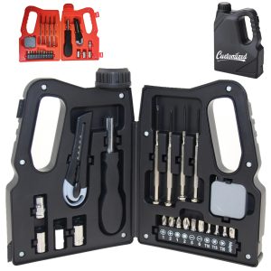 Custom 21 Piece Oil Jug Shaped Hardware Tool Kits Set