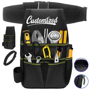 Heavy Duty Adjustable Tool Pouch Belt Waist Bags