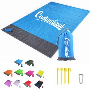 Waterproof Outdoor Picnic Blanket Camping Mat Stakes