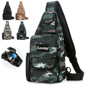 Camouflage Tactical Outdoor Travel Sling Crossbody Bag