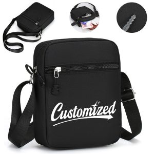 Durable Oxford Shoulder Sling Bag with Adjustable Strap