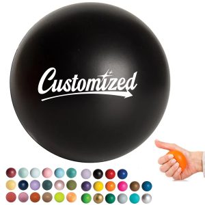 Custom Logo PU Stress Reliever Ball Squeeze Toy