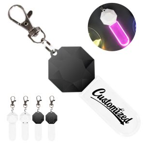 Custom LED Acrylic Keychain with Flashing Light