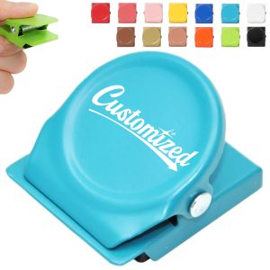 Round Magnetic Clip W/ Strong Grip for Notes and Branding