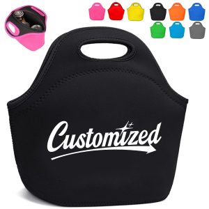 Neoprene Lunch Tote Bag with Handle