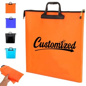 EVA Fishing Gear Storage Bag with Zipper and Handle