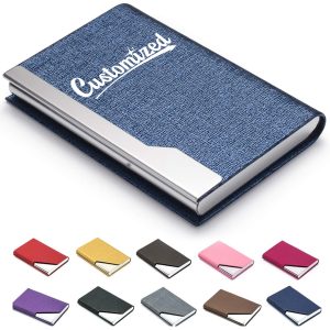 Fabric Hardcover Notebook with Diagonal Pocket Cover