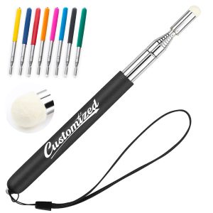 Telescopic Acupressure Massage Pen with Soft Round Tip