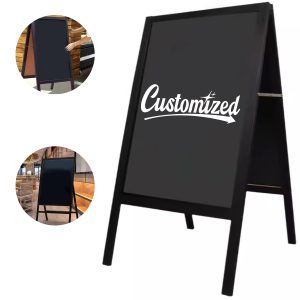 A Frame LED Writing Board with Double Sided Display
