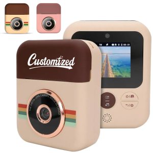 Mini Digital Camera W/ Retro Design and Custom Logo Print