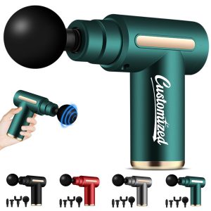 Mini Muscle Massage Gun with 4 Heads for Deep Tissue Relief