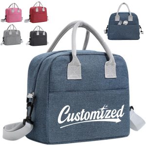 9L Insulated Lunch Bag with Handle and Shoulder Strap