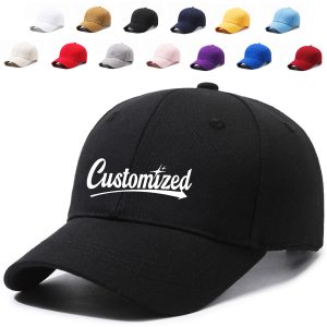Adjustable Cotton Baseball Cap with Multiple Color Options