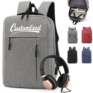 15.6" Laptop Backpack with USB Charging Port