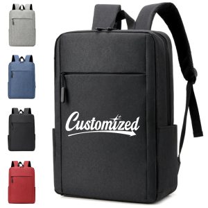 15.6" Minimalist Laptop Backpack with Multi-Compartment