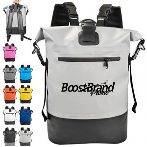 Waterproof PVC Roll-Top Backpack Durable Outdoor Dry Bag