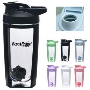 Protein Shaker Bottle with Mixer Ball Fitness