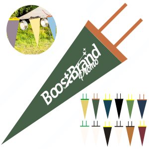 Customizable Pennant Flag Promotional Event Banner