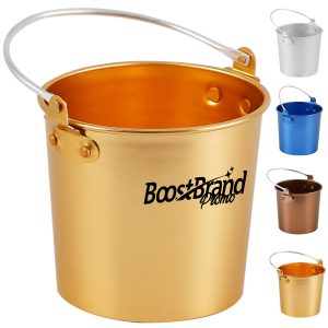 1.25L Metal Ice Bucket Party Beverage Cooler with Handle