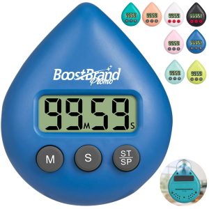 Water Drop Digital Kitchen Timer & Multi-Use Countdown