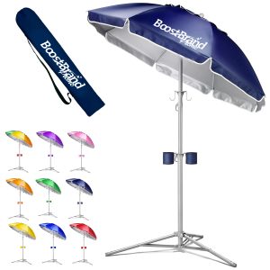 Portable Outdoor Sun Shade Umbrella with Stand