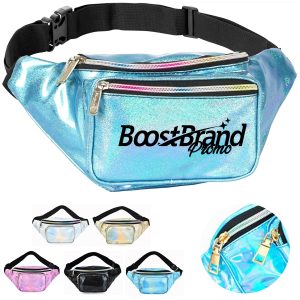 Holographic Fanny Pack Iridescent Waist Bag