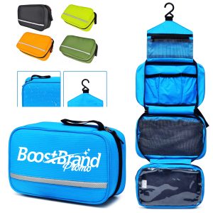Custom Hanging Toiletry Organizer Travel Bag