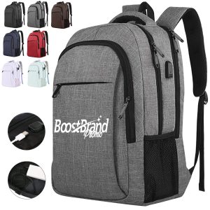 18 Inch Durable Laptop Backpack with USB Charging Port