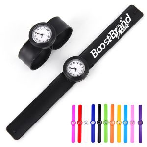 Colorful Silicone Slap Watches for Fun & Function