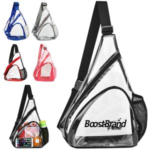 Clear Sling Backpack for Stadium & Security Access