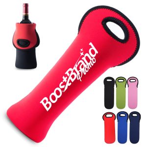 Insulated Neoprene Wine Bottle Carrier Sleeve