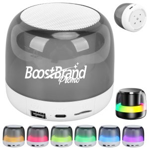 Portable Bluetooth Speaker with Ambient LED Light