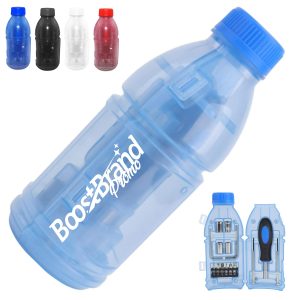 Portable Screwdriver Tool Kit in Novelty Bottle Case