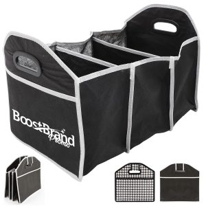 Foldable Multi-Compartment Car Trunk Organizer