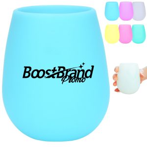 12Oz. Reusable Silicone Stemless Wine Tumbler