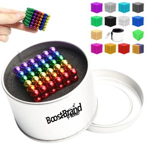 Magnetic Sculpture Balls in Portable Tin Case