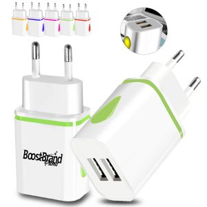 Compact USB Wall Charger Power Adapter