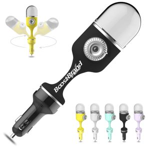 Compact Car Air Purifier & Odor Eliminator