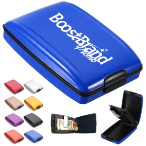 RFID Blocking Hard Shell Card & Cash Wallet