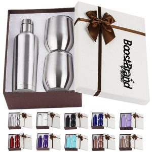 Insulated Stainless Steel Bottle & Tumbler Gift Set