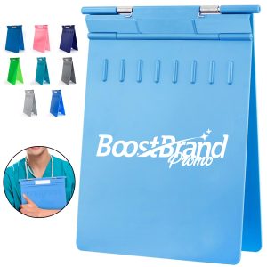 Foldable Clipboard with Storage for Documents