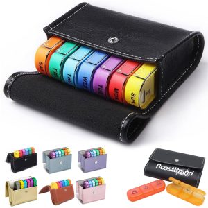 7-Day Pill Organizer with Travel Case