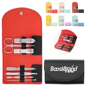 Portable Manicure Pedicure Travel Kit with Case