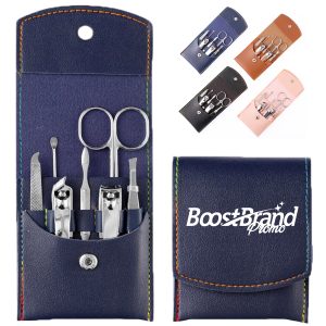 Portable Manicure Pedicure Travel Kit with Case