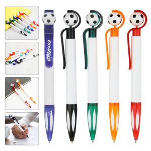 Soccer Ball Top Click Pen
