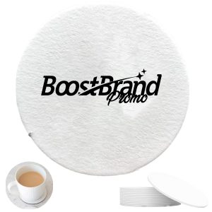 Customizable Round Waterproof Paper Coasters