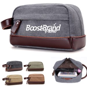 Durable Canvas Toiletry Bag